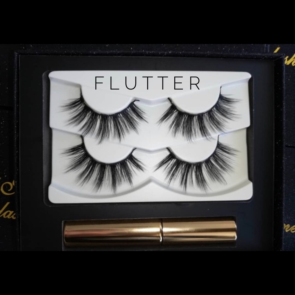 Magnetic lash kit with magnetic eyeliner